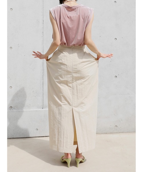 Katrin TOKYO(カトリーントーキョー)の「velour sleeveless tops(Tシャツ/カットソー・レディース・イエロー/ブラック/ピンク・FREE/XS)」の13枚目の写真