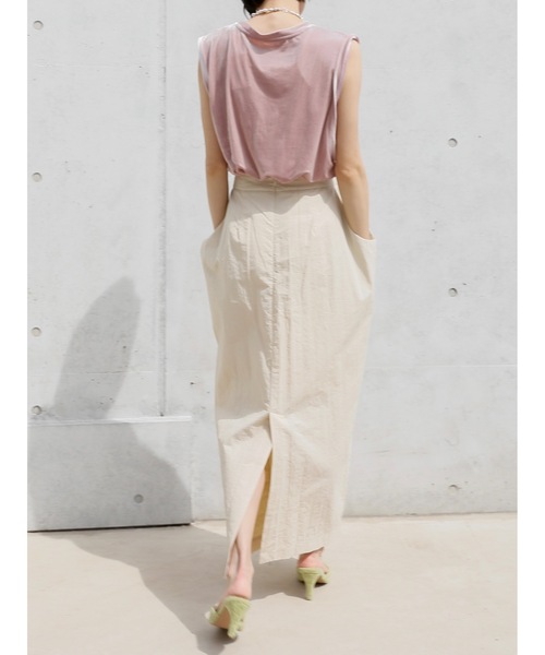 Katrin TOKYO(カトリーントーキョー)の「velour sleeveless tops(Tシャツ/カットソー・レディース・イエロー/ブラック/ピンク・FREE/XS)」の14枚目の写真
