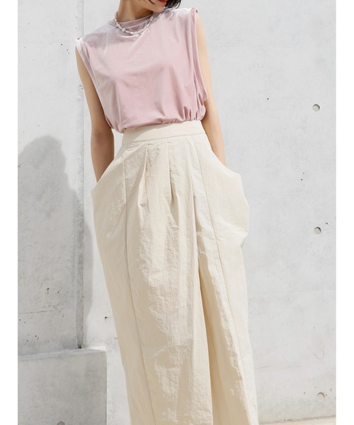 Katrin TOKYO(カトリーントーキョー)の「velour sleeveless tops(Tシャツ/カットソー・レディース・イエロー/ブラック/ピンク・FREE/XS)」の18枚目の写真