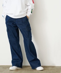 Dickies×OPENING ACT エクストラバギーダブルーワークパンツ Dickise × OPENING ACT] エクストラバギーダブルーワークパンツ