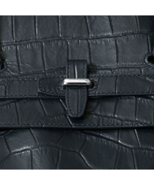 PELLE MORBIDA（ペッレモルビダ）の「Maiden Voyage（メイデンヴォヤージュ） MB025AELE-ボストンバッグ（ボストンバッグ・メンズ・ブラック/ネイビー・FREE）」の21枚目の写真