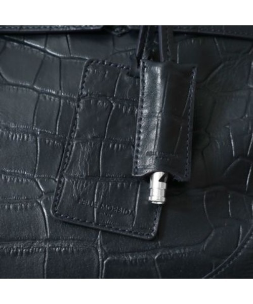 PELLE MORBIDA（ペッレモルビダ）の「Maiden Voyage（メイデンヴォヤージュ） MB025AELE-ボストンバッグ（ボストンバッグ・メンズ・ブラック/ネイビー・FREE）」の20枚目の写真