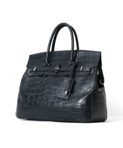 PELLE MORBIDA（ペッレモルビダ）の「Maiden Voyage（メイデンヴォヤージュ） MB025AELE-ボストンバッグ（ボストンバッグ・メンズ・ブラック/ネイビー・FREE）」の15枚目の写真