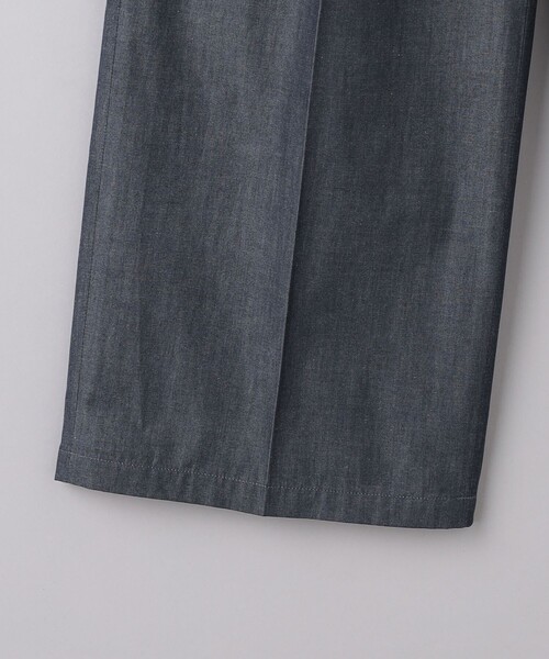 UNITED ARROWS（ユナイテッドアローズ）の「ダンガリー タック ベルト ワイドパンツ（その他パンツ・レディース・ネイビー/ブラック・38/36）」の21枚目の写真