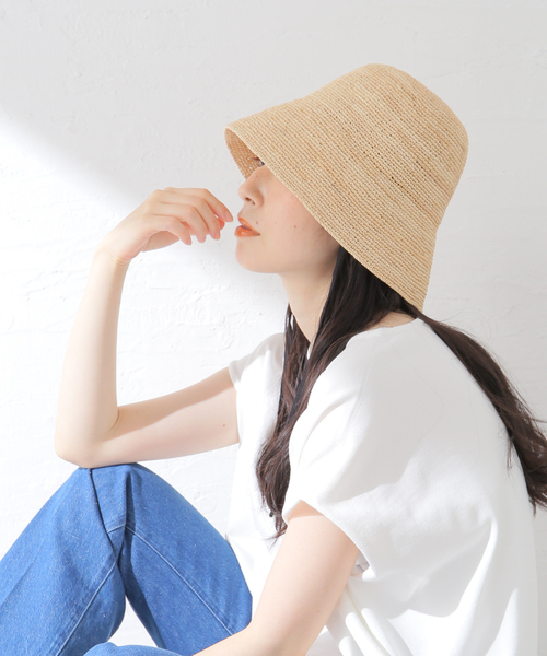 メゾンエヌアッシュパリ MAISON NH PARIS LEY - HAT MAISON N.H PARIS/メゾン・エヌ・アッシュ・パリ】 LEY HAT