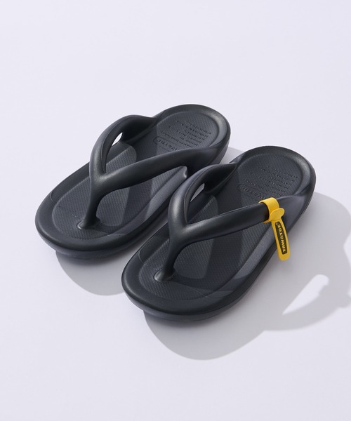 RIVE DROITE（リヴドロワ）の「【TAW&TOE（トーアンドトー）】トングサンダル（サンダル・レディース・サンドベージュ/ブラック・XS/S）」の6枚目の写真