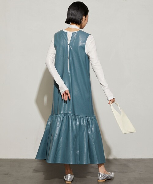 Firsthand（ファーストハンド）の「Firsthand/ファーストハンド ガーゼ天竺タイ付きTEE（Tシャツ/カットソー・レディース・ブルー/ブラック/レッド/ホワイト・ﾌﾘ-）」の20枚目の写真