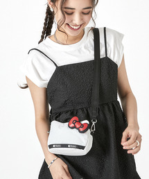 LeSportsac（レスポートサック）の「HELLO KITTY CROSSBODY レッツゴーアウトブラック（ショルダーバッグ・キッズ）」