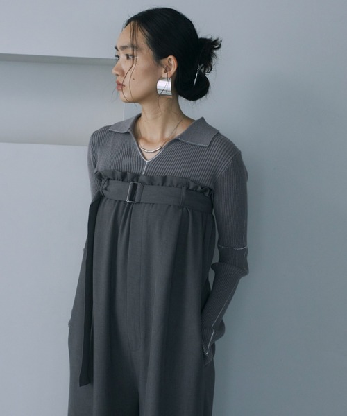 美品☆ THE RERACS ベアトップ　サロペット 美品☆ THE RERACS ベアトップ サロペット （la peau de gem