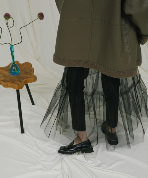 URBAN RESEARCH ROSSO WOMEN（アーバンリサーチ　ロッソ）の「チュールスカート（スカート・レディース・グレー/ブラック・FREE）」の13枚目の写真