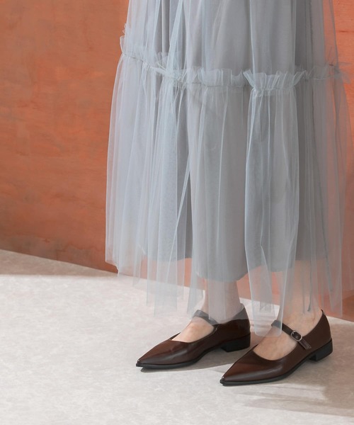 URBAN RESEARCH ROSSO WOMEN（アーバンリサーチ　ロッソ）の「チュールスカート（スカート・レディース・グレー/ブラック・FREE）」の20枚目の写真