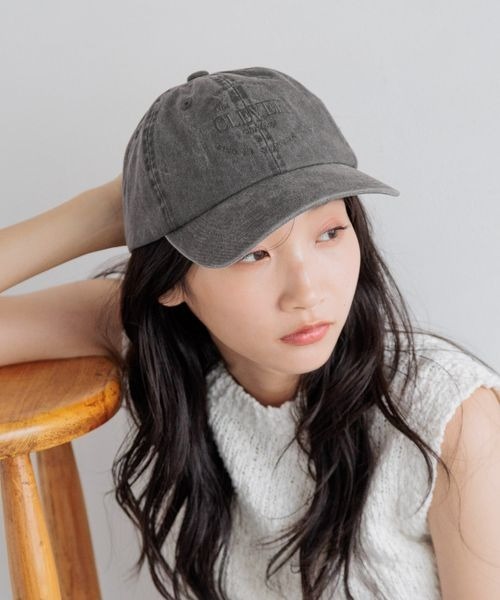 LOWRYS FARM(ローリーズファーム)の「ウォッシュドCAP 137702(キャップ・レディース・グレー/ブルー・FREE)」の1枚目の写真