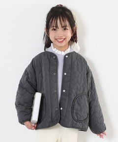 2WAY LEAF PATTERN QUILTING COAT（MA-1）｜Ameri（アメリ）の