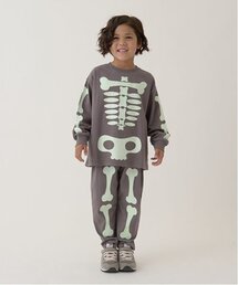 b・ROOM | 【ハロウィン】ほねほねセットアップ(アンサンブル)