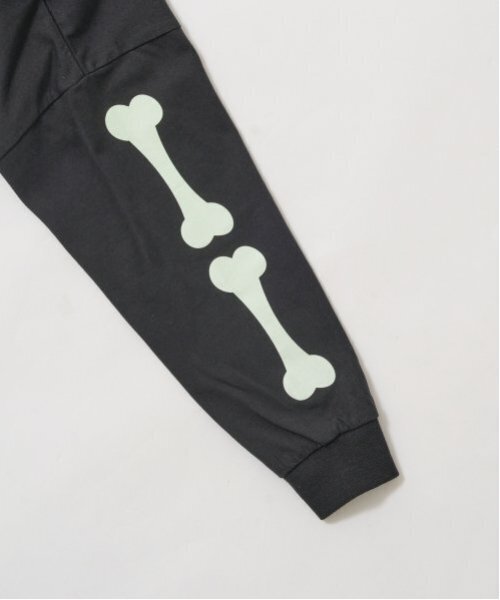 b・ROOM（ビールーム）の「【ハロウィン】ほねほねセットアップ（アンサンブル・キッズ・ブラック/チャコール・M/L/LL）」の22枚目の写真