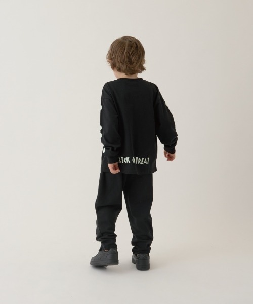 b・ROOM（ビールーム）の「【ハロウィン】ほねほねセットアップ（アンサンブル・キッズ・ブラック/チャコール・M/L/LL）」の11枚目の写真