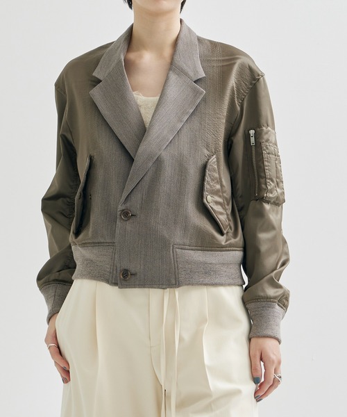 TAAKK/ターク】TAILORED MA-1 JACKET/ブルゾン 【公式通販】