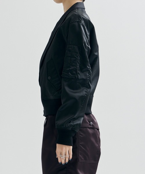 TAAKK（ターク）の「【TAAKK/ターク】TAILORED MA-1 JACKET/ブルゾン 