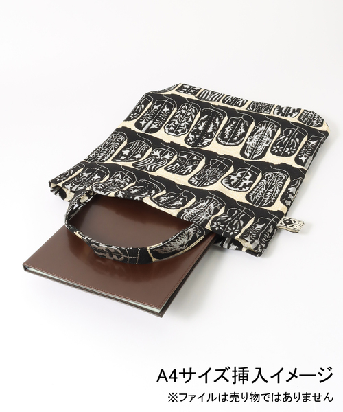 417 EDIFICE（フォーワンセブンエディフィス）の「Bindu / ビンドゥー TOTE BOOTS（トートバッグ・メンズ・ブラック・FREE）」の6枚目の写真