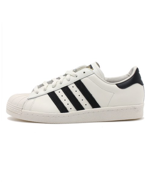 adidas Originals（アディダスオリジナルス）の「adidas Originals(アディダス･オリジナルス) Superstar 80s Vintage Deluxe スニーカー（スニーカー・メンズ・ホワイト・27/26/28）」の2枚目の写真