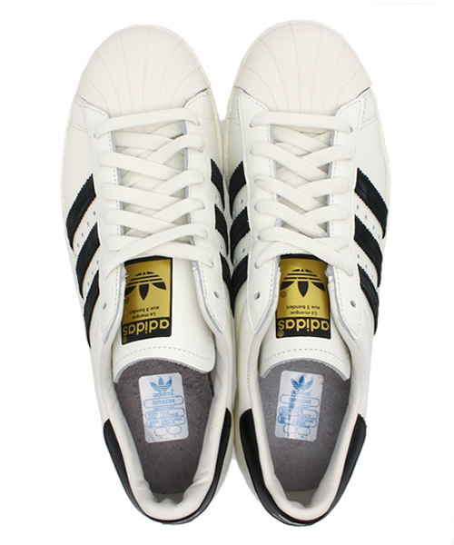 adidas Originals（アディダスオリジナルス）の「adidas Originals(アディダス･オリジナルス) Superstar 80s Vintage Deluxe スニーカー（スニーカー・メンズ・ホワイト・27/26/28）」の9枚目の写真