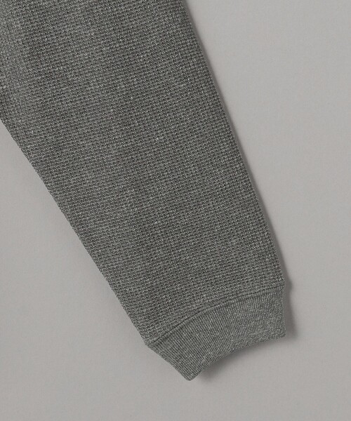 BEAUTY&YOUTH UNITED ARROWS（ビューティーアンドユースユナイテッドアローズ）の「ミックス ダブルフェイス モックネック カットソー（Tシャツ/カットソー・メンズ・オフホワイト/グレー/ダークグレー・S/M/L/XL）」の16枚目の写真