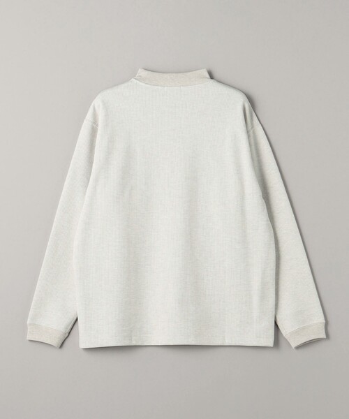 BEAUTY&YOUTH UNITED ARROWS（ビューティーアンドユースユナイテッドアローズ）の「ミックス ダブルフェイス モックネック カットソー（Tシャツ/カットソー・メンズ・オフホワイト/グレー/ダークグレー・S/M/L/XL）」の19枚目の写真