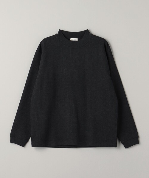 BEAUTY&YOUTH UNITED ARROWS（ビューティーアンドユースユナイテッドアローズ）の「ミックス ダブルフェイス モックネック カットソー（Tシャツ/カットソー・メンズ・オフホワイト/グレー/ダークグレー・S/M/L/XL）」の22枚目の写真