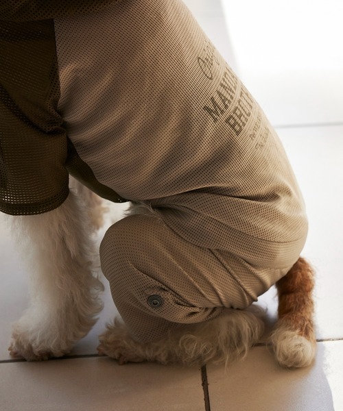 MANDARINE BROTHERS(マンダリンブラザーズ)の「インセクトシールドメッシュスーツ/小型犬(ペットウェア・レディース・イエロー/カーキ・M/MD/L)」の11枚目の写真