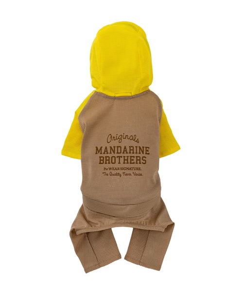 MANDARINE BROTHERS(マンダリンブラザーズ)の「インセクトシールドメッシュスーツ/小型犬(ペットウェア・レディース・イエロー/カーキ・M/MD/L)」の13枚目の写真