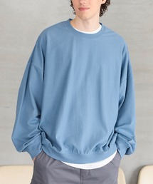 【WEB限定セール】ミニ裏毛ワイドシルエットスウェット