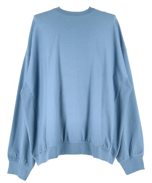 coca（coca）（コカ）の「【WEB限定セール】ミニ裏毛ワイドシルエットスウェット（スウェット・メンズ・オートミール/ライトグレー/ブラック/ライトブルー・M/L）」の20枚目の写真