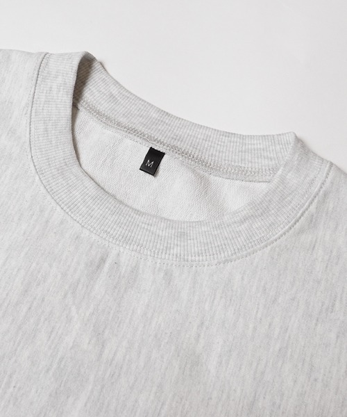 coca（coca）（コカ）の「【WEB限定セール】ミニ裏毛ワイドシルエットスウェット（スウェット・メンズ・オートミール/ライトグレー/ブラック/ライトブルー・M/L）」の15枚目の写真