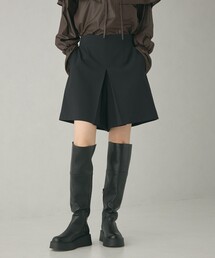 EMMEL REFINES | ＜EMMEL REFINES＞EM Wクロス ハイウエスト ショートパンツ(スラックス)