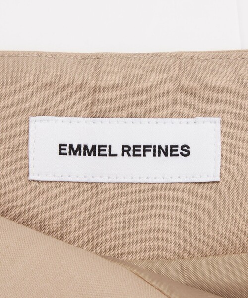 EMMEL REFINES（エメルリファインズ）の「＜EMMEL REFINES＞EM Wクロス ハイウエスト ショートパンツ（スラックス・レディース・ブラック/ベージュ・S/M）」の18枚目の写真