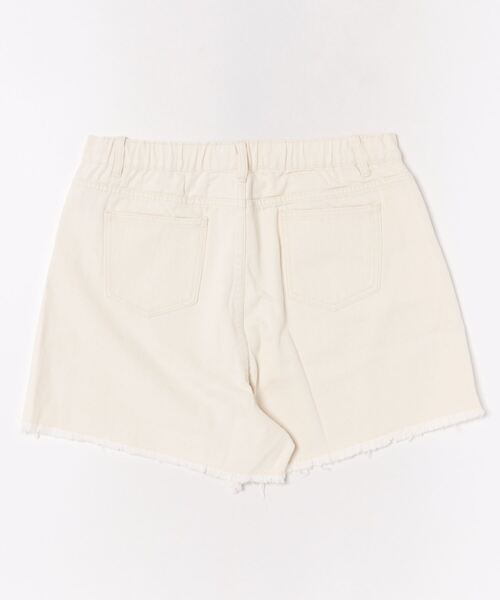 GOLDJAPAN（ゴールドジャパン）の「カットオフデニムショートパンツ【大きいサイズ対応】（デニムパンツ・レディース・ブルー/ブラック/ホワイト・LL/3L/4L/5L）」の22枚目の写真