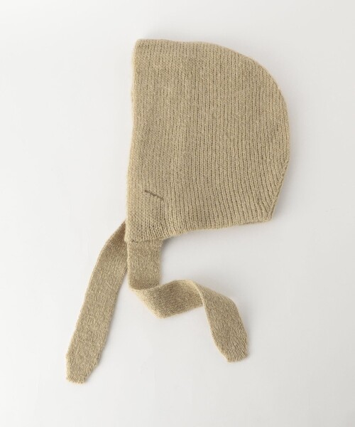 BEAUTY&YOUTH UNITED ARROWS（ビューティーアンドユースユナイテッドアローズ）の「ニット フード タイ マフラー（マフラー・レディース・ベージュ/ワインレッド・FREE）」の15枚目の写真