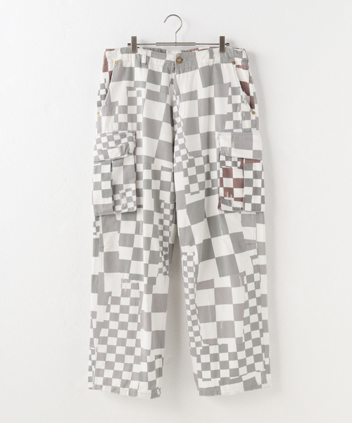 ERL イーアールエル パンツ（その他） L 痛かろ 白 【古着】【中古】