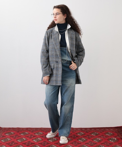 saloon（サルーン）の「SALOON(サルーン)/オーバーオール【手洗い可】（サロペット/オーバーオール・レディース・ブルー・FREE）」の12枚目の写真