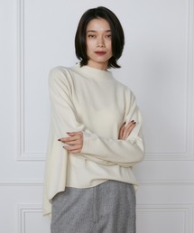 YVON | ホールガーメント Aラインニットプルオーバー(ニット/セーター)