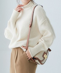 nissen | ハイネックラーベン編オーバーサイズニット(ニット/セーター)