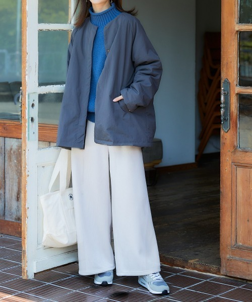 nissen(ニッセン)の「ハイネックラーベン編オーバーサイズニット(ニット/セーター・レディース・アイボリー/ブラック/ブルー/ピンク/ライトグレー・S~M/L~LL)」の12枚目の写真