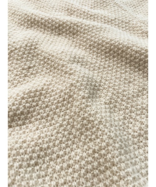 nissen(ニッセン)の「ハイネックラーベン編オーバーサイズニット(ニット/セーター・レディース・アイボリー/ブラック/ブルー/ピンク/ライトグレー・S~M/L~LL)」の15枚目の写真