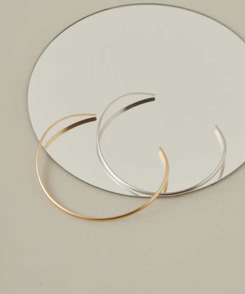 ciite'（シーテ）の「ラウンドフォルムチョーカー / ネックレス / ネックカフ（チョーカー・レディース・シルバー/ゴールド/ピンクゴールド・FREE）」の7枚目の写真