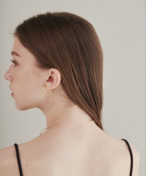 ciite'（シーテ）の「ラウンドフォルムチョーカー / ネックレス / ネックカフ（チョーカー・レディース・シルバー/ゴールド/ピンクゴールド・FREE）」の12枚目の写真