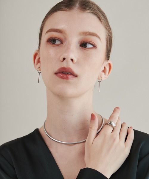 ciite'（シーテ）の「ラウンドフォルムチョーカー / ネックレス / ネックカフ（チョーカー・レディース・シルバー/ゴールド/ピンクゴールド・FREE）」の15枚目の写真