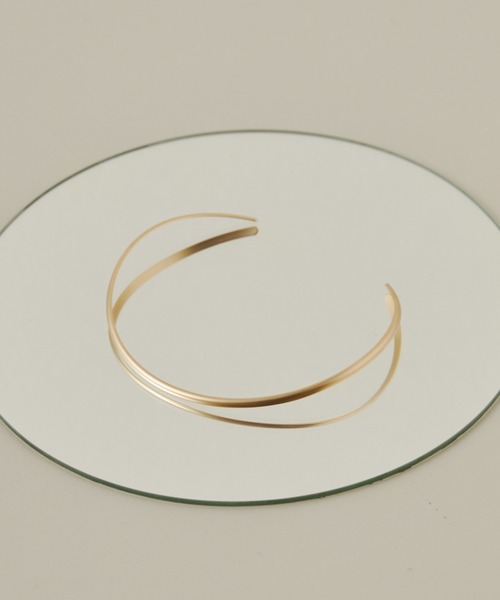 ciite'（シーテ）の「ラウンドフォルムチョーカー / ネックレス / ネックカフ（チョーカー・レディース・シルバー/ゴールド/ピンクゴールド・FREE）」の20枚目の写真