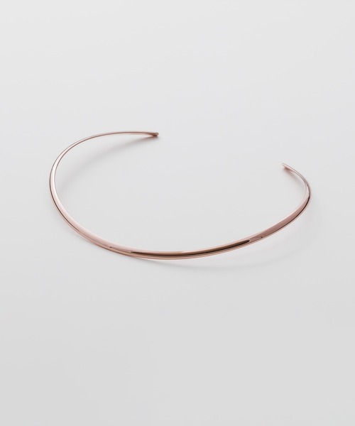 ciite'（シーテ）の「ラウンドフォルムチョーカー / ネックレス / ネックカフ（チョーカー・レディース・シルバー/ゴールド/ピンクゴールド・FREE）」の4枚目の写真