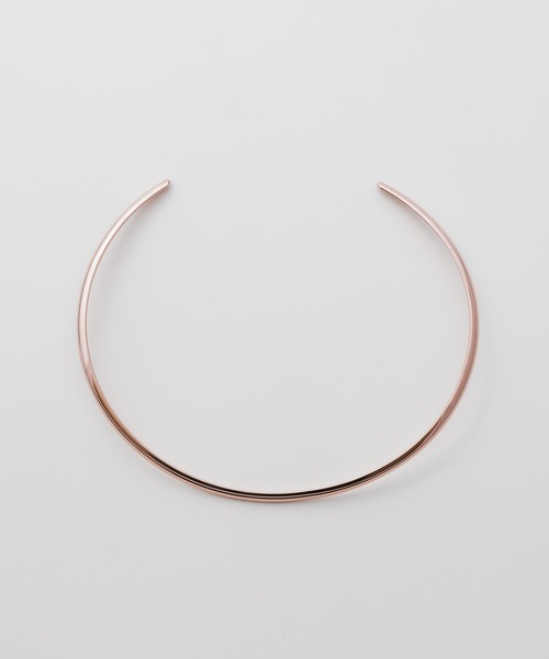 ciite'（シーテ）の「ラウンドフォルムチョーカー / ネックレス / ネックカフ（チョーカー・レディース・シルバー/ゴールド/ピンクゴールド・FREE）」の5枚目の写真