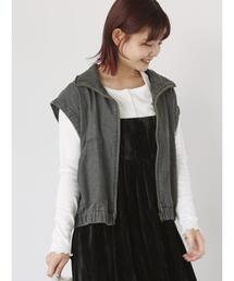 ehka sopo | 袖取り外しデニムブルゾン(ブルゾン)